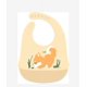 thumbnail image 3 of Baberos de silicona para bebés con recogedor de alimentos (juego de 3) - Baberos duraderos y ajustables - Baberos de silicona para bebés y niñas - Baberos de silicona para bebés con bolsa, 3 of 5