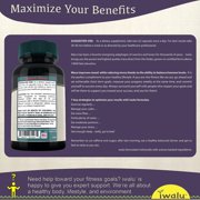 iwalu Organic Maca Root Capsules | Peruvian Black, Red, Yellow | Supports Energy, Endurance, Hormone Balance - 60 Vegan Capsules | NSF Certified & USA Made
