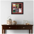 thumbnail image 2 of ArtToFrames Collage Photo Picture Frame with 6 - 3x5" Openings, Framed in Black with Deep Red and Black Mats (CDM-3926-83), 2 of 8