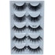 thumbnail image 1 of Pestañas naturales, pestañas postizas, pestañas cortas, pestañas postizas de visón tenues, 5 pares de pestañas postizas naturales, maquillaje natural, cejas postizas negras gruesas., 1 of 3