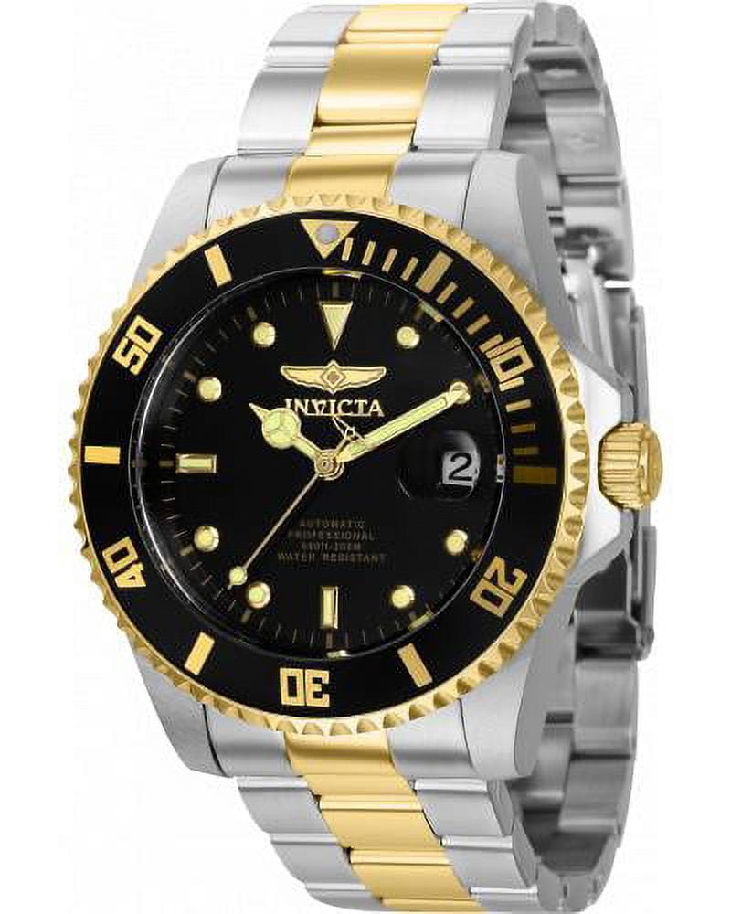 INVICTA 腕時計 クロノグラフ ゴールド ブラック 23638 Men's Vintage Automatic Gold Tone Skeleton Dial Black