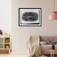 thumbnail image 3 of Historic Framed Print, Egypt. opening of the Suez Canal. illumination at Port Said, Mediterranean termini of the canal, 17-7/8" x 21-7/8", 3 of 9