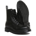 thumbnail image 5 of Dr. Martens Womens 1460 Pascal Mono Leather Embossed Combat & Lace-Up Boots, 5 of 6