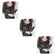 thumbnail image 3 of Camiseta básica de mujer de manga larga Sonducket Cuello redondo negro S M L XL XXL XXXL, 3 of 6