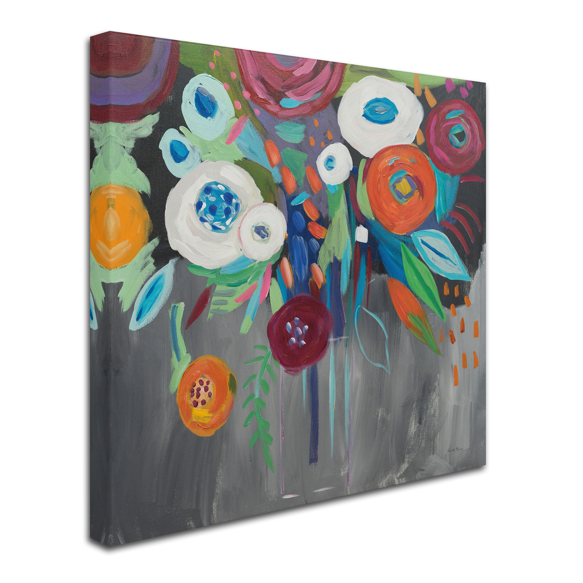Trademark Fine Art 'Midnight Magic' Canvas Art by Farida Zaman