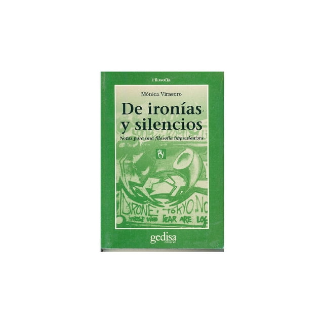 De ironías y silencios Gedisa 9788474326345