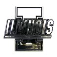 thumbnail image 2 of Illinois NCAA Auto Emblem, 2 of 2