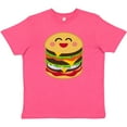thumbnail image 3 of Inktastic Hamburger Kawaii Youth T-Shirt, 3 of 5