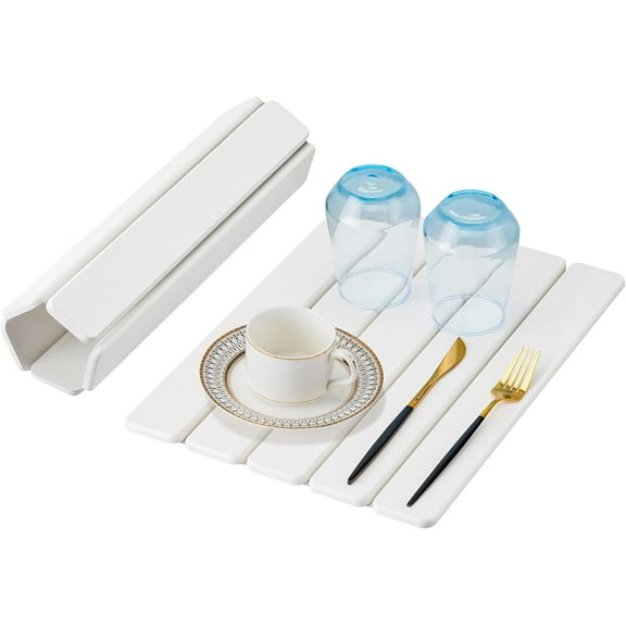 Minibee Extra Large Stone Drying Mat for Kitchen Counter – Water Absorbent Diatomaceous Earth Foldable Drying Mat