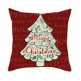 thumbnail image 1 of Farfi fundas para almohadas navideñas, funda de almohada de Papá Noel, fundas de cojines de muñeco de nieve, decoración navideña para el hogar, sofá, 1 of 5