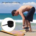 thumbnail image 5 of Correa de Surf de 10 pies, Correa de Tobillo Amarilla SUP de 7 mm, Cuerda para Caminar para Tabla de Paddle, Correa para Tabla de Surf para Bodyboard, Kayak, Tabla de Paddle de pie oso de fresa Electrónica, 5 of 5