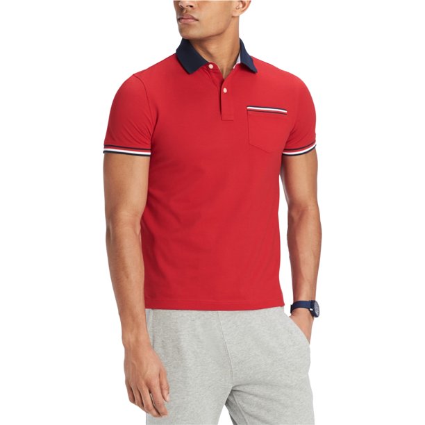 Polo Rugby Tommy Hilfiger Homer para Hombre Rojo XX-Large