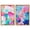 Gold Frame, variant on Fluid Pulse Duo Canvas Print Sunset Pink Wall Decor Set by Art Remedy, Gallery Wrapped, 20 x 30