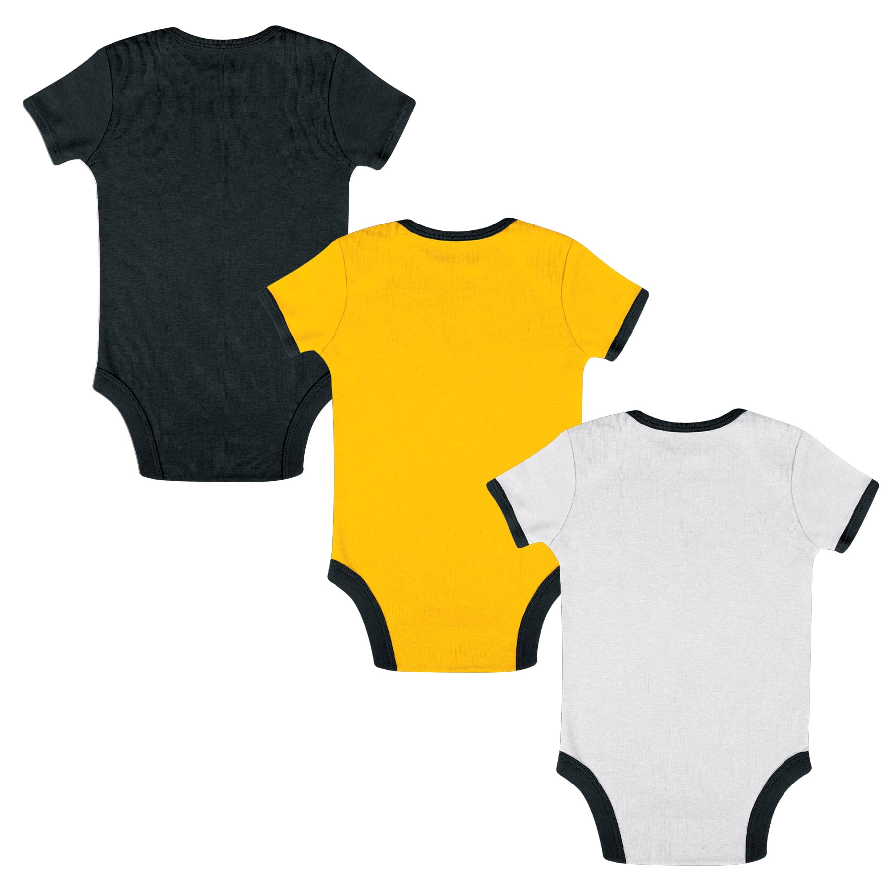 NCAA Iowa Hawkeyes Infant & Toddler Onesies, 3-Pack