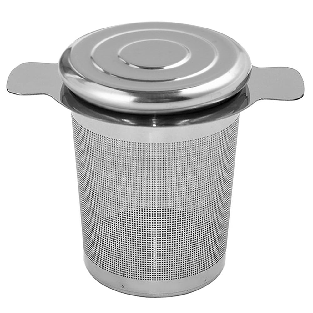 Farfi Portable 304 Stainless Steel Tea Infuser with Cover Strainer