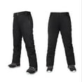 thumbnail image 7 of Hxshgdsn Mens Ski Pants Windbreak Water Resistant Thickened Warm Sweatpants For Snowboarding Black Xl, 7 of 7