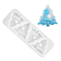 Silicone Soap Molds Christmas Tree Shaped Crafts Moulds Silicone Soap Moulds Mould Hand-Making Soap Supplies