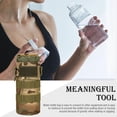 thumbnail image 3 of Eigraketly Bolsa para transportar hervidor de agua, soporte con cordón, bolsa para botella de agua, cubierta resistente al desgaste, senderismo, Escalada CP/Camuflaje Eigraketly OD024237-04, 3 of 6