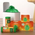thumbnail image 6 of Compost Bags 1.3 Gallon,100 Count,Compostable Small Trash Bags for Kitchen Countertop Compost Bin 0.75, 1,1.2, 1.3Gallon,ASTM D6400, US BPI and Europe OK compost HOME certified, 6 of 11