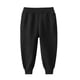 thumbnail image 1 of Odeerbi 18M-7Y Niños Niñas Algodón Pantalones de Deporte Deportivo Entrenamiento Pantalones de Jogger de Invierno de Color Sólido Pantalones de Joggers Sueltos, 1 of 4