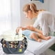 thumbnail image 2 of Set de bolso para pañales de bebé TeqHome de 5 piezas, gris, resistente al agua, 2 of 7