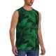 thumbnail image 2 of Balery Green Leave Fern Camisetas sin mangas para hombre, absorbe la humedad y protege contra el mal olor.-Large, 2 of 7