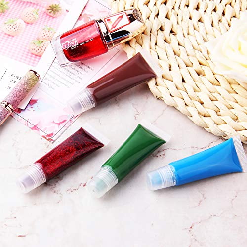 40Pcs 10ml Empty Tubes Lip empty lip gloss containers for Lip Gloss Balm Cosmetic by HRLORKC