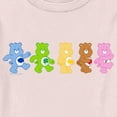 thumbnail image 2 of Toddler's Care Bears Walking Bears Line Up Graphic Tee Light Pink 5T, 2 of 3
