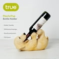 thumbnail image 3 of True Lab Playful Pup Wine Bottle Holder, Kitchen Home Decor, Wine Rack, 3 of 6