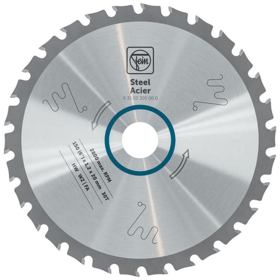 Fein 6 Inch Circular Saw Blade For Steel