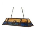 thumbnail image 5 of Meyda 156497 48 in. Elk At Lake Oblong Pendant, Cafe Noir & Ba Ebr, 5 of 7