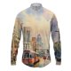 thumbnail image 3 of Camisa de solapa colorida para hombre con estampado 3D para hombre y mujer, camisas casuales de moda de manga larga con botones, ropa de calle de gran tamaño unisex, 3 of 5