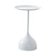 thumbnail image 1 of Mesa auxiliar pequeña, escritorio de esquina, mueble nórdico liso, mesa de centro decorativa, mesita de noche para balcón, interior y exterior, patio Altura 60cm, 1 of 8