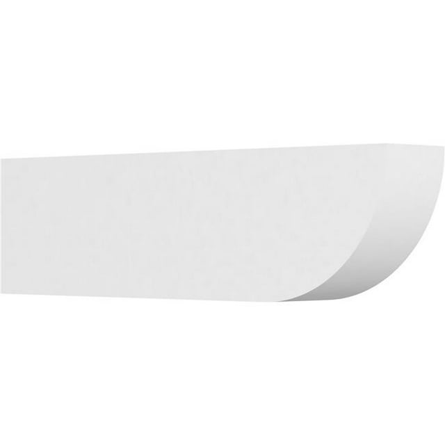 Ekena Millwork RFTP06X10X36DUR 10 x 6 x 36 in. Standard Durham Architectural Grade PVC Rafter Tail