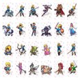 thumbnail image 1 of 24 Uds. Tarjeta Legend of Zelda colección de tarjetas Amiibo resistente al agua para niños y niñas Ehuebsd libre de BPA, 1 of 3