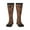 3 Black, variant on Turkey Bird Knee Socks, High Socks Long Stretchy Sock Women Knee High Stocking, Long Socks for Women