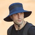 thumbnail image 4 of Waterproof Wide Brim Sun Hat with Adjustable Chin Strap for Outdoor Activities, Hiking, Fishing, and Travel, 4 of 4