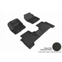 3D MAXpider 2015-2019 Fits Ford Escape 1st Row 2nd Row Kagu Carbon Fiber Embossed Pattern Black Floor Mat L1FR10601509