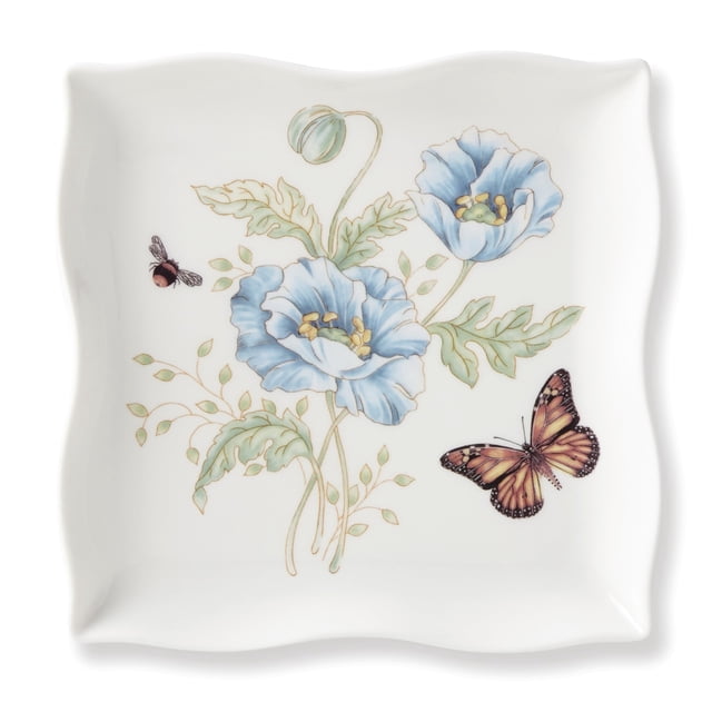Plato Lenox Mariposa y Pradera 16 cm 650 g Multi