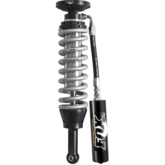 Fox 07  Tundra w/UCA 2.5 Factory Series 6.73in. Remote Res. Coilover Shock Set / Mid-Travel - Blk