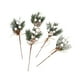 thumbnail image 5 of Ramas de bayas artificiales de Navidad, púas florales para árbol de Navidad DIY Blanco, 5 of 6