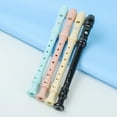 thumbnail image 5 of Beginner 8-Hole Soprano Recorder Instrument High Pitched C-Tone Flute Soprano Recorder Clarinet with Cleaning Stick ABS Resin for Beginners Professionals G Fingering C Key Recorder, 5 of 5