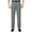 Dark Gray, variant on ZQUUVOU Men's Cotton Linen Dress Pants Casual High-Waisted Loose Business Pants Blue