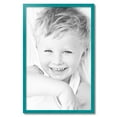thumbnail image 2 of ArtToFrames 21" x 33" Aqua Picture Frame, 21x33 inch Green Wood Poster Frame (WOM-4428), 2 of 8