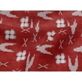 thumbnail image 4 of oneOone Viscose Jersey Fabric Arrow Sign & Check Kasuri Print Fabric BTY 60 Inch Wide, 4 of 5