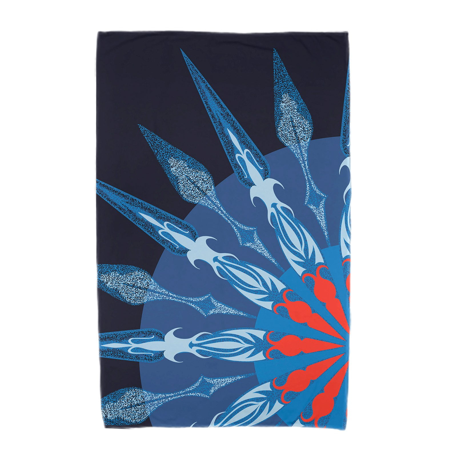 Simply Daisy 30" x 60" Sailor's Delight Geometric Print Beach Towel