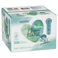 Pampers Aqua Pure Baby Wipes 6X Flip-Top Packs 336 Wipes (Select for