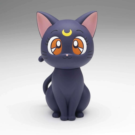 Sailor Moon Sofvimates Luna Collectible PVC Figure