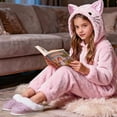 thumbnail image 5 of Kids Plush Fuzzy Slippers for Toddler Boys & Girls, Soft Warm Winter House Shoes, Non-Slip Thick Sole Bedroom Slides for Little Kid & Big Kid, 5 of 7