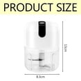 thumbnail image 5 of Mini Electric Garlic Chopper, 250ml USB Rechargeable Portable Electric Food Chopper, Cordless Small Food Processor, 5 of 6